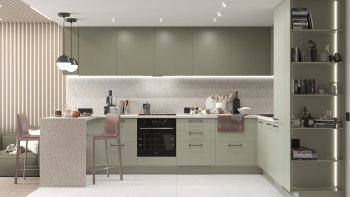 Тренды и новые цвета в дизайне современных кухонь в 2023 году в Тулинском - tulinskij.mebel54.com | фото
