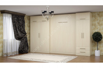Комплект мебели со шкаф-кроватью трансформер Ратмир в Тулинском - tulinskij.mebel54.com | фото