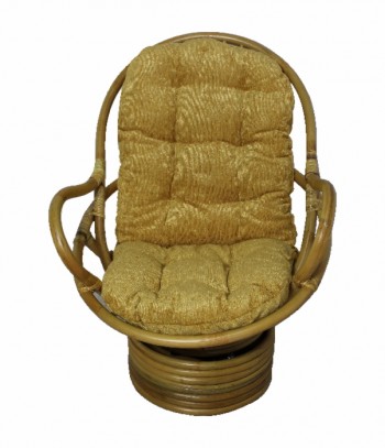 SWIVEL ROCKER кресло-качалка, ротанг №4 в Тулинском - tulinskij.mebel54.com | фото